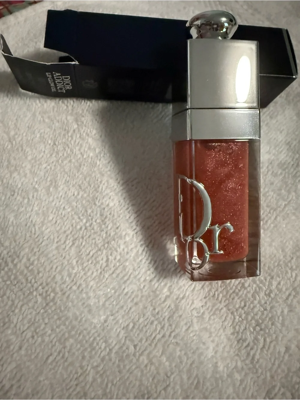 Dior Addict New Release Lip Glow Oil set with Dior addict Bagcharm holder!